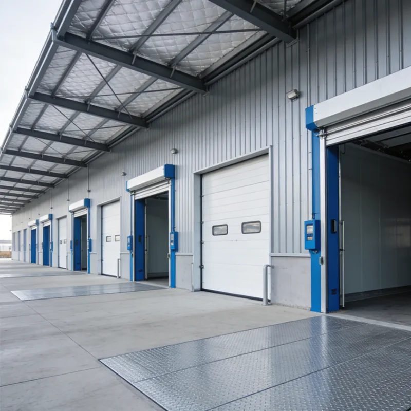 Здание стальной конструкции холодильного склада