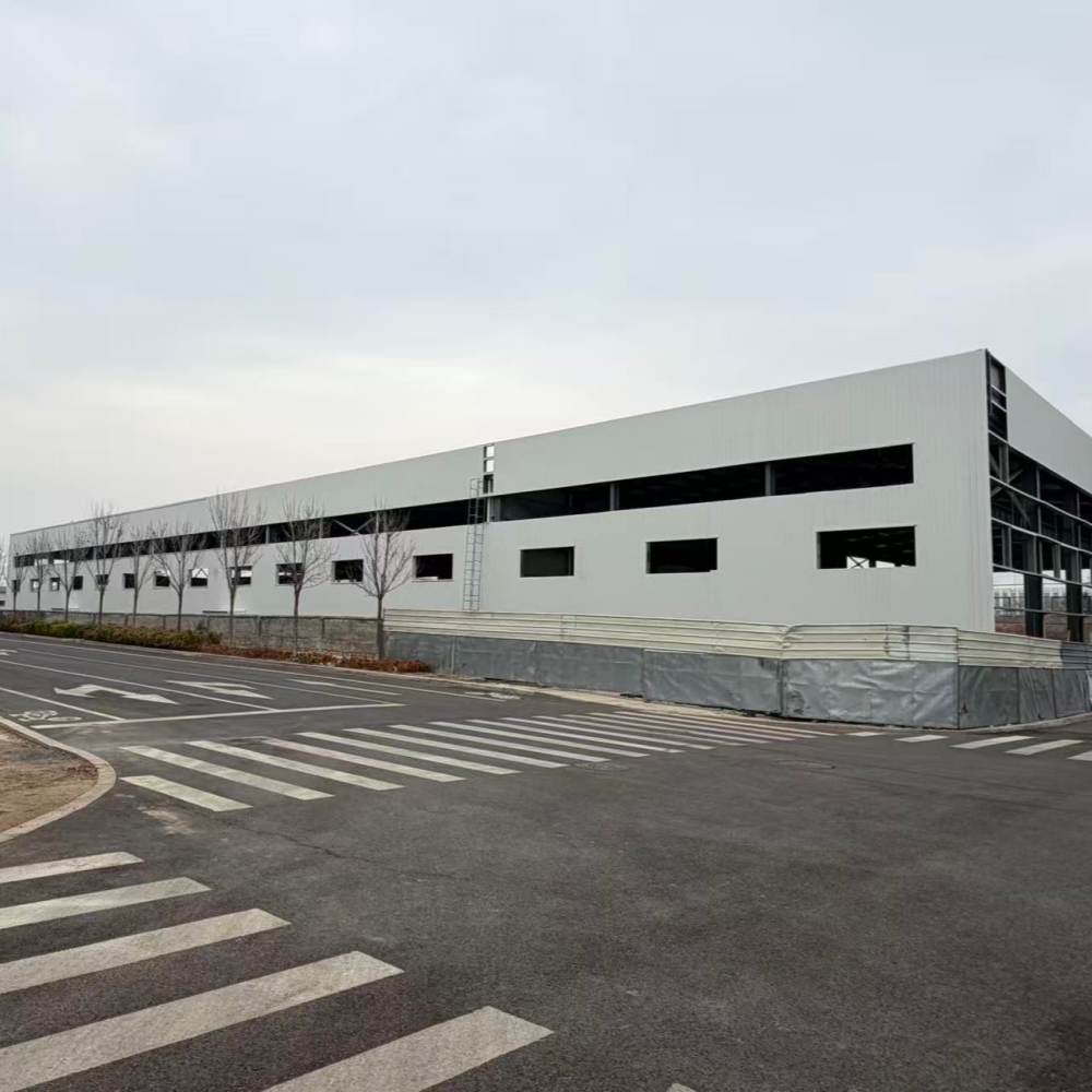 Прямая продажа с фабрики CE Q355 Сборный портальный каркас Стальная конструкция Склад Промышленный цех Металлическое здание Индивидуальный дизайн