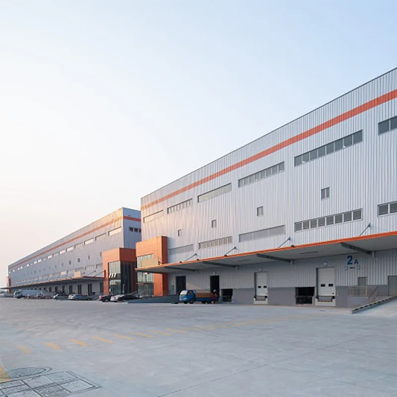 Сарай из стальной конструкции